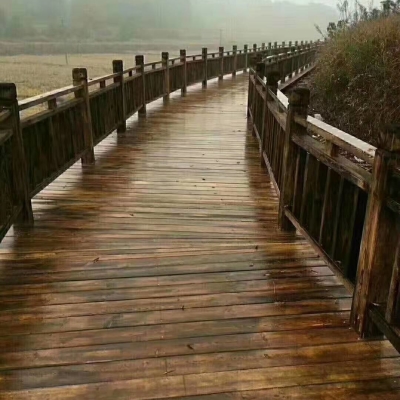承接防腐木護欄重竹木棧道工程