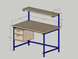 雙層工作臺2