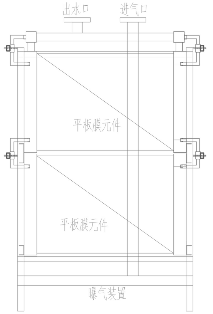 MBR平板膜組件