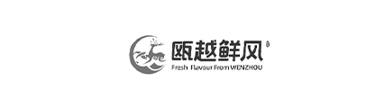 甌越鮮風(fēng)logo黑白