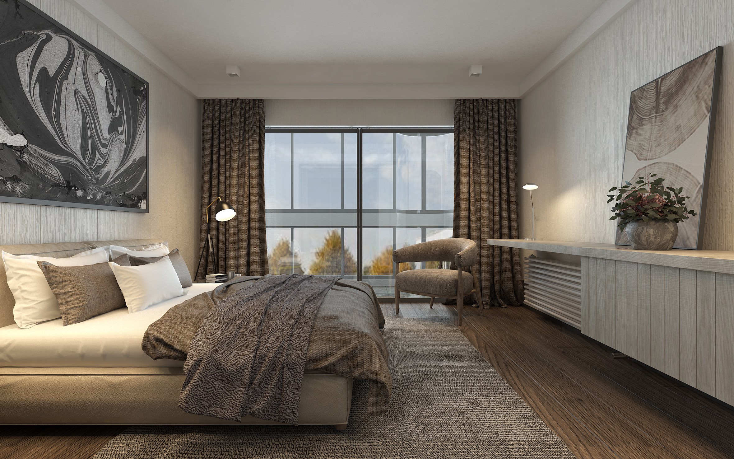 公寓酒店設計-曙光公寓設計-杭州達岸品牌策劃設計公司