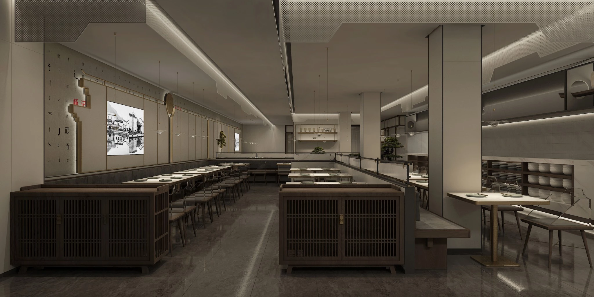 杨记兴连锁餐厅设计-餐厅设计-杭州达岸品牌策划设计公司