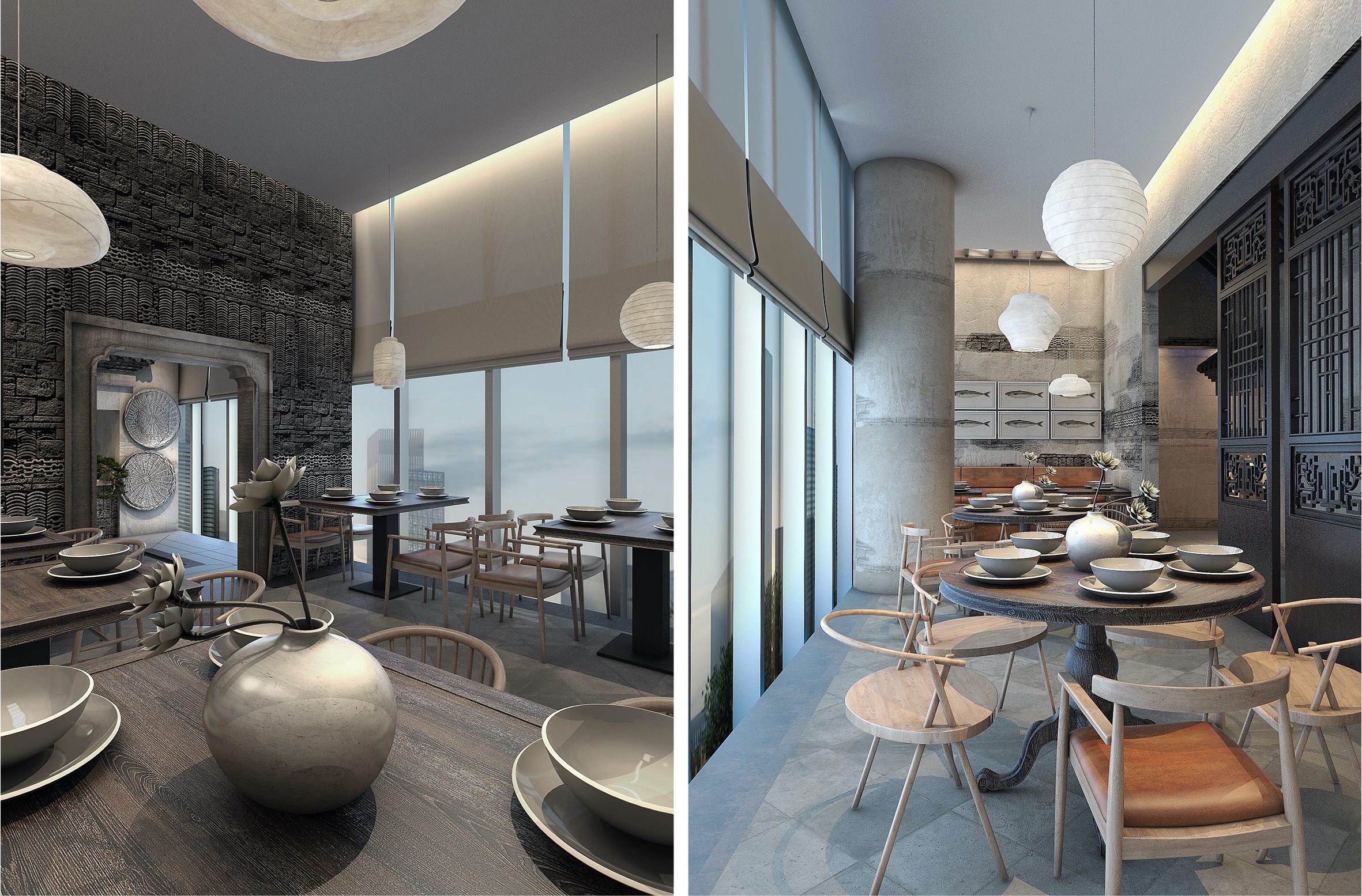 楊記興連鎖餐廳設(shè)計(jì)-餐廳設(shè)計(jì)-杭州達(dá)岸品牌策劃設(shè)計(jì)公司