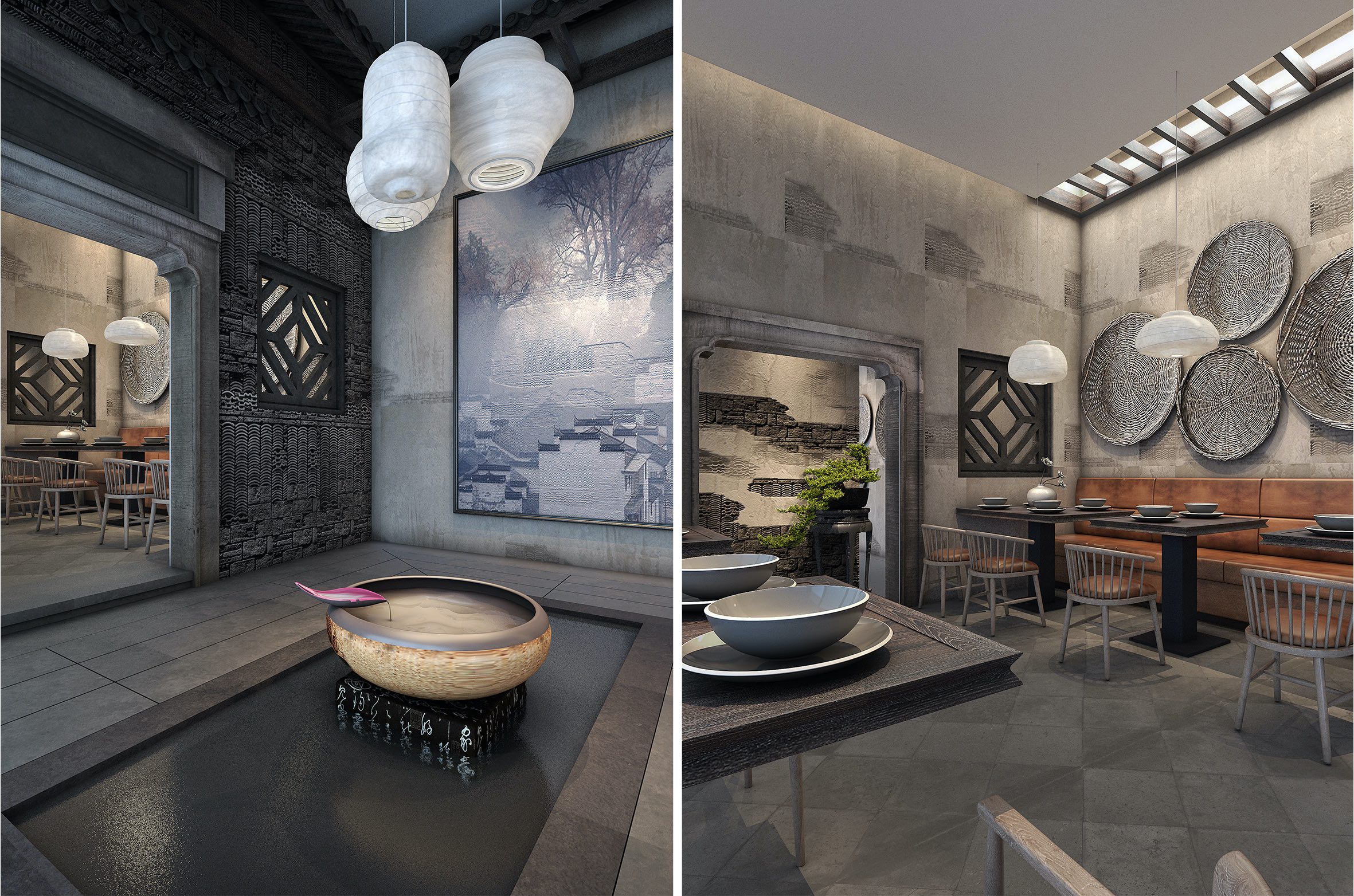 楊記興連鎖餐廳設(shè)計(jì)-餐廳設(shè)計(jì)-杭州達(dá)岸品牌策劃設(shè)計(jì)公司