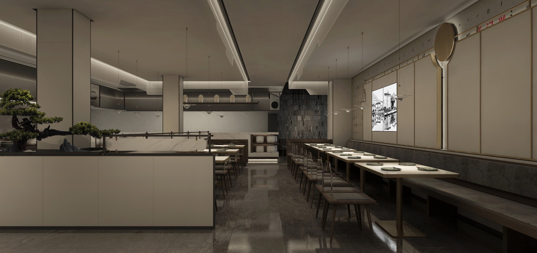 楊記興連鎖餐廳設計-餐廳設計-杭州達岸品牌策劃設計公司