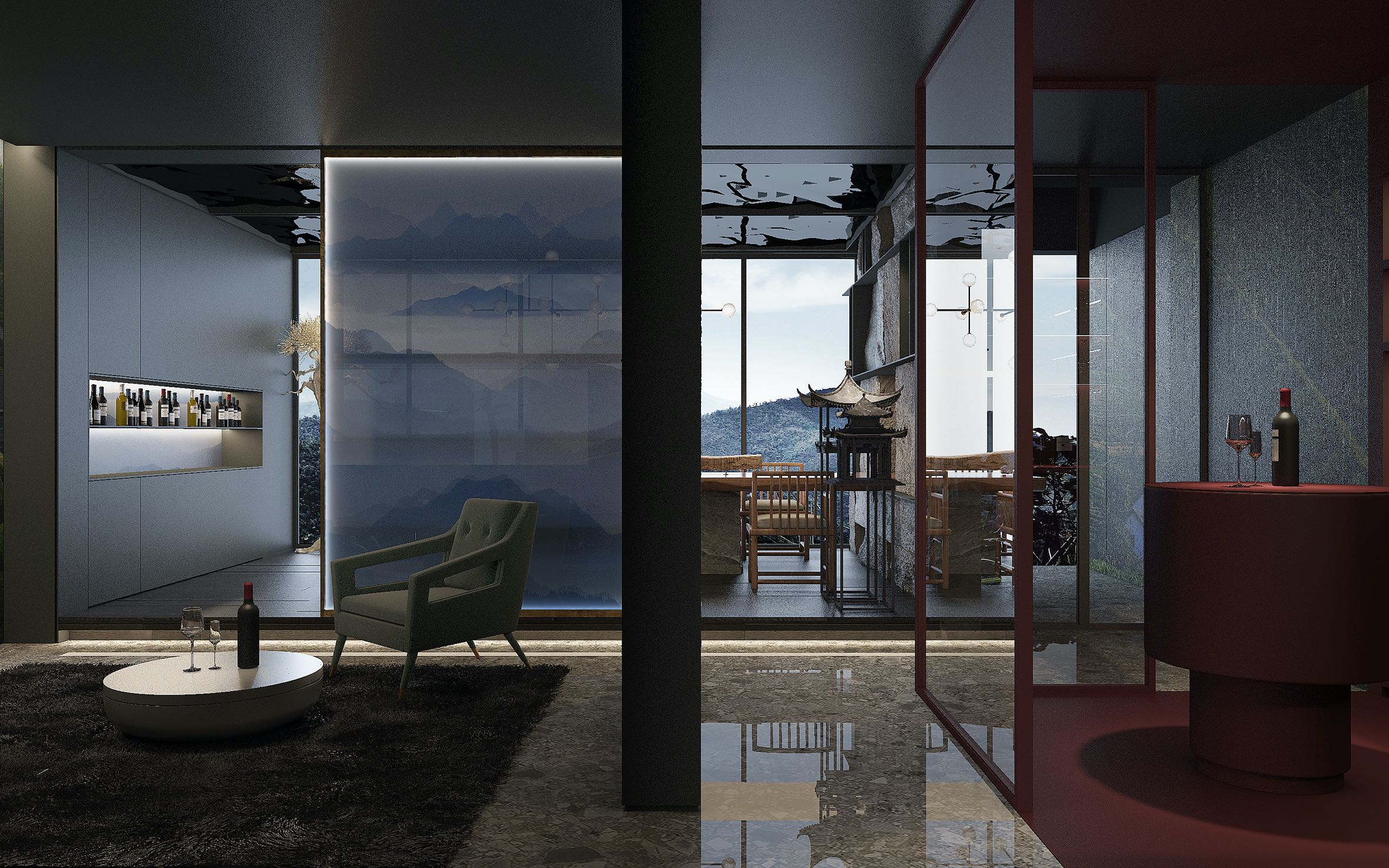 近仁興咖啡館設(shè)計-餐廳設(shè)計-杭州達(dá)岸品牌策劃設(shè)計公司