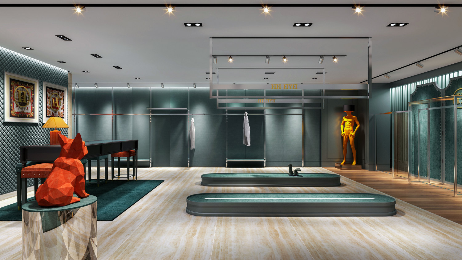 新零售空間設(shè)計-服裝店設(shè)計-杭州達(dá)岸品牌策劃設(shè)計公司