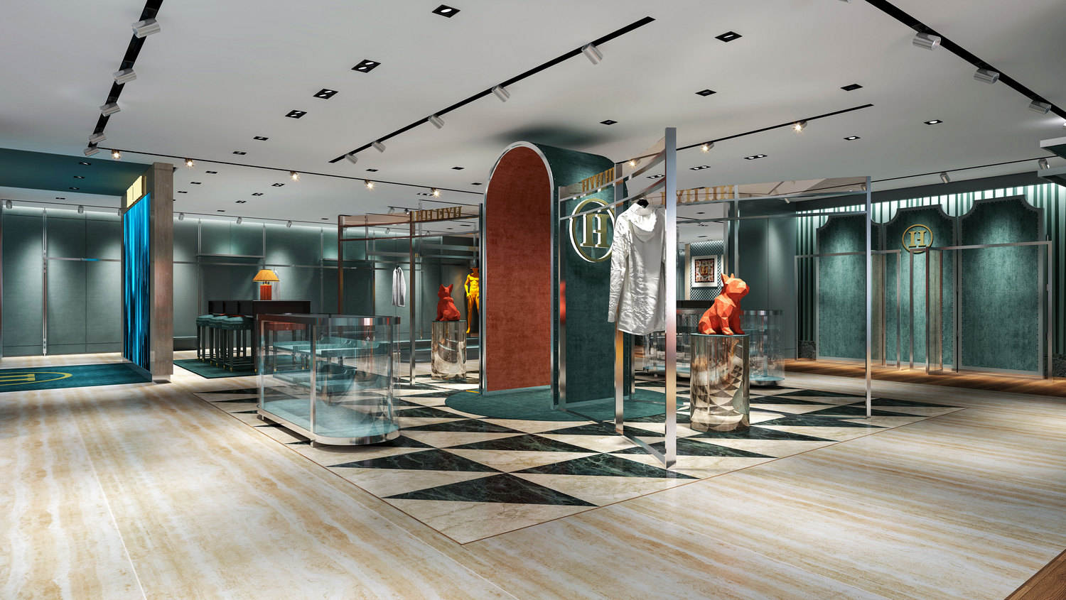 新零售空間設(shè)計-服裝店設(shè)計-杭州達(dá)岸品牌策劃設(shè)計公司