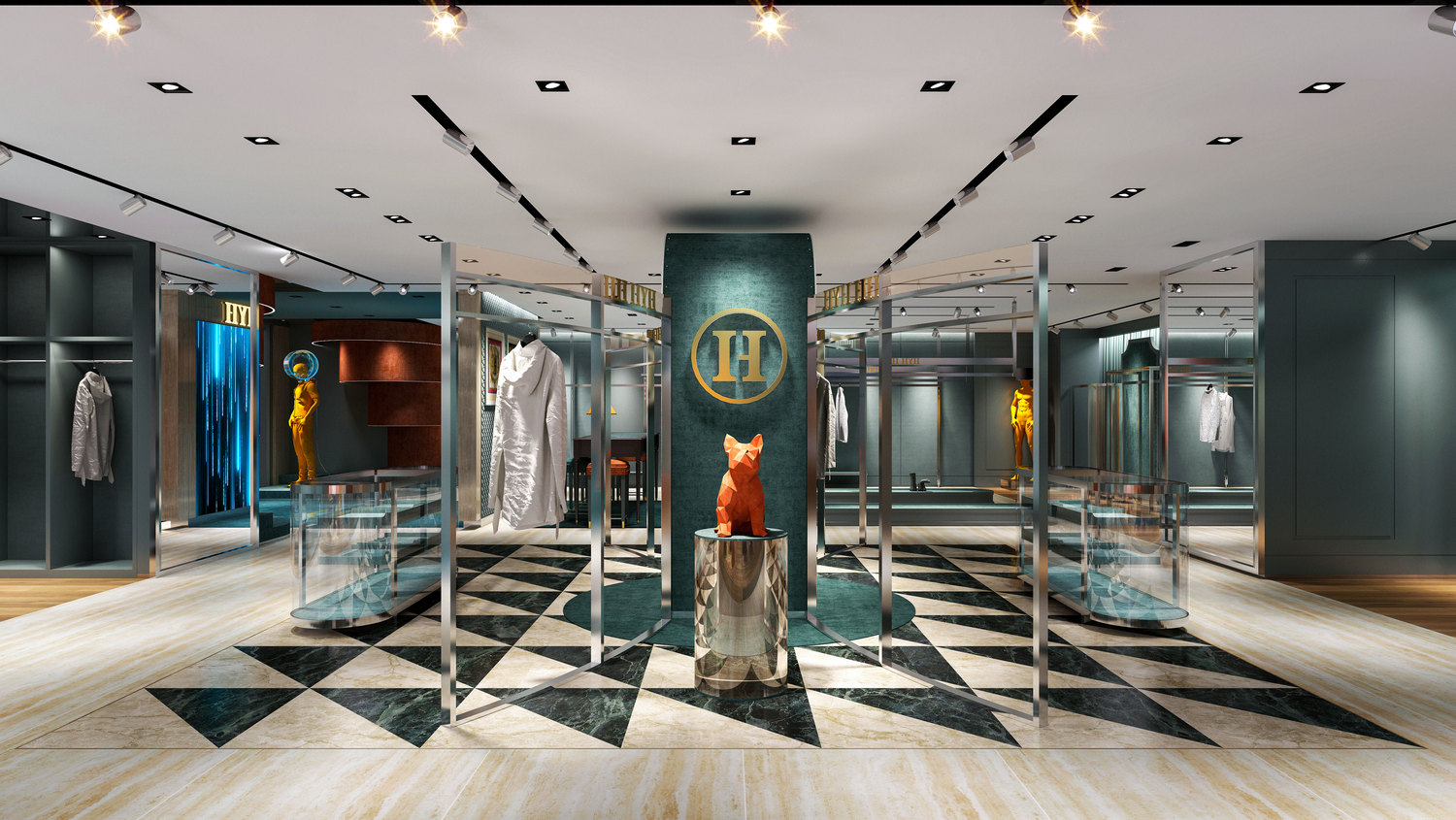 新零售空間設(shè)計-服裝店設(shè)計-杭州達(dá)岸品牌策劃設(shè)計公司
