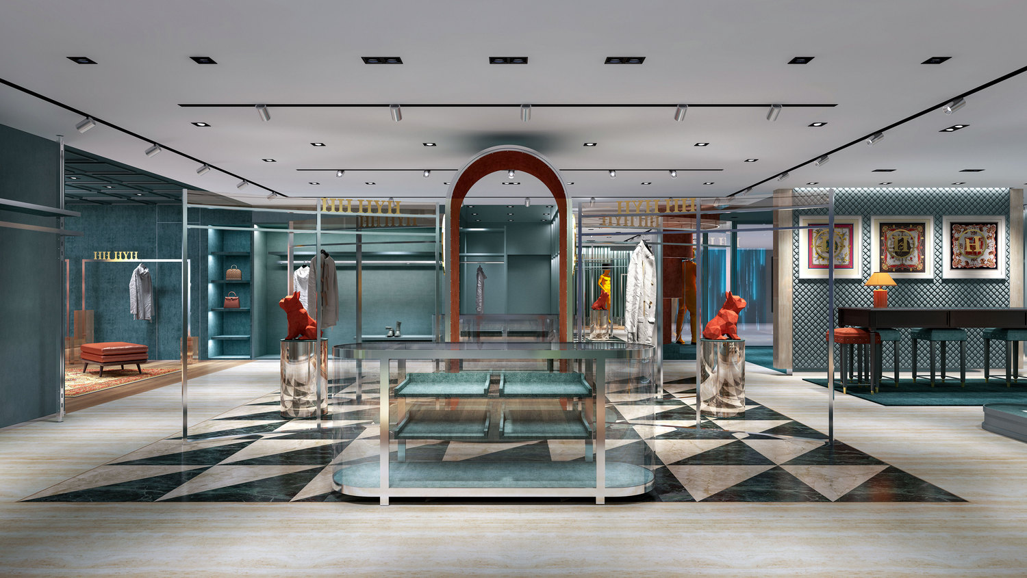 新零售空間設(shè)計-服裝店設(shè)計-杭州達(dá)岸品牌策劃設(shè)計公司